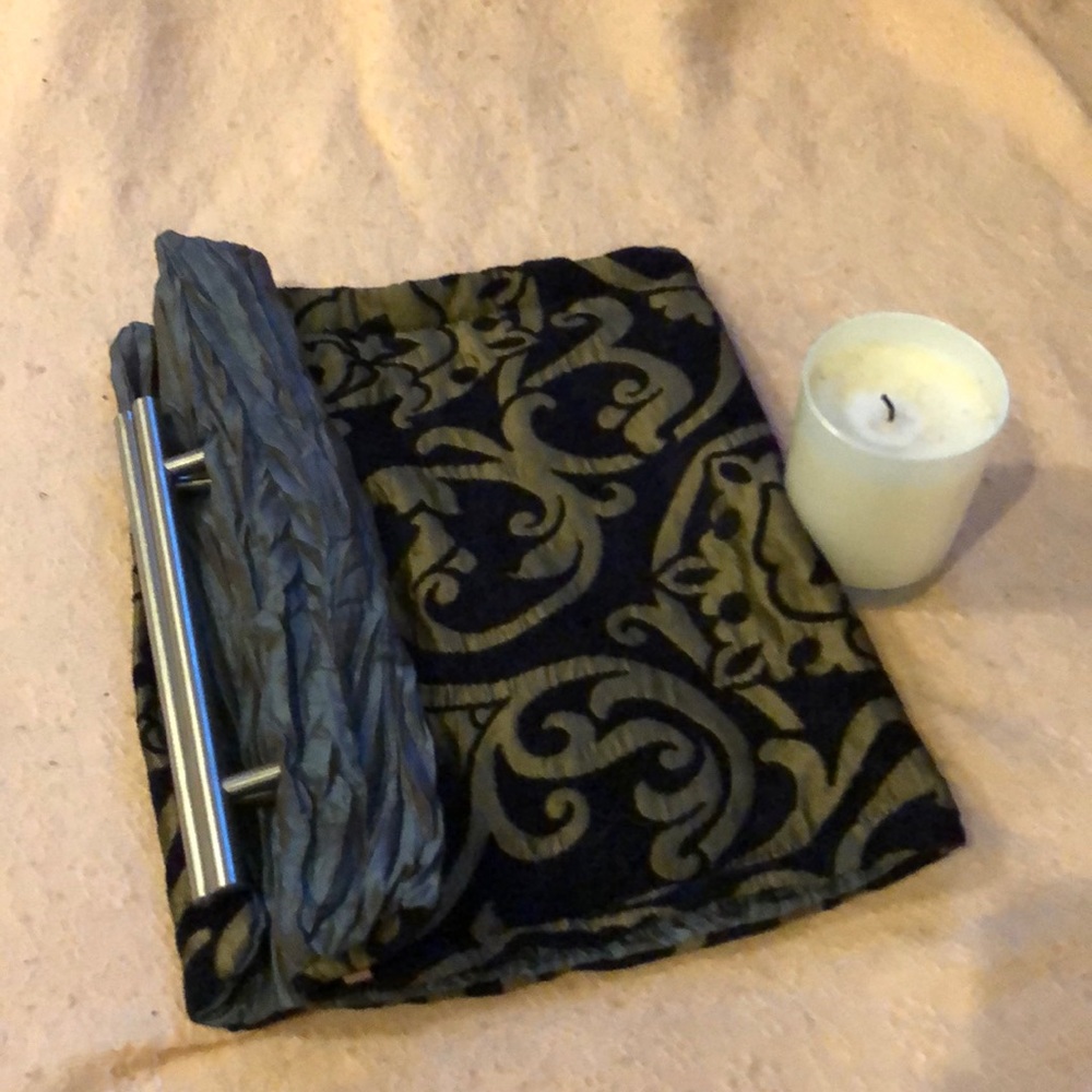 Handcrafted evening clutch